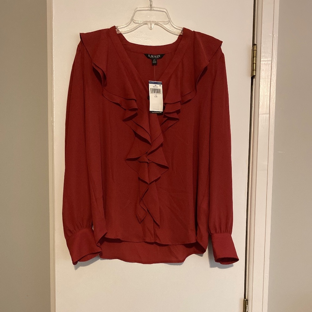 Ruffled blouse